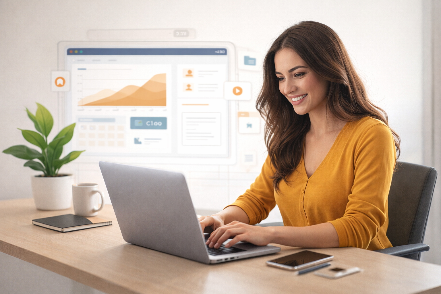 Coach discussing strategy with client