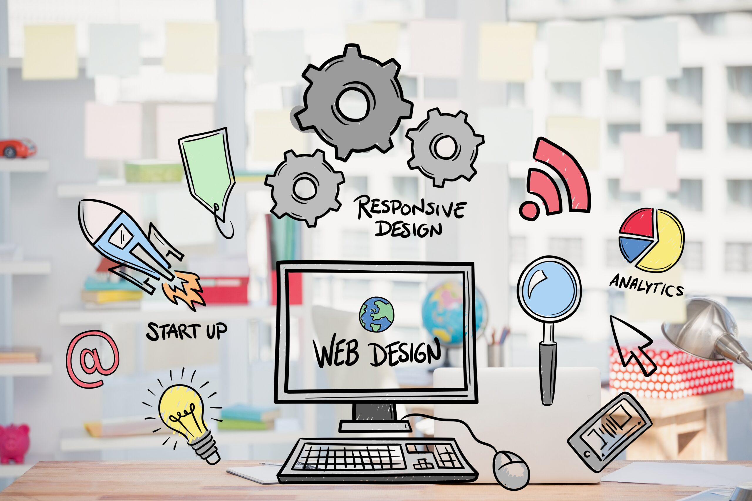 Web design and development process